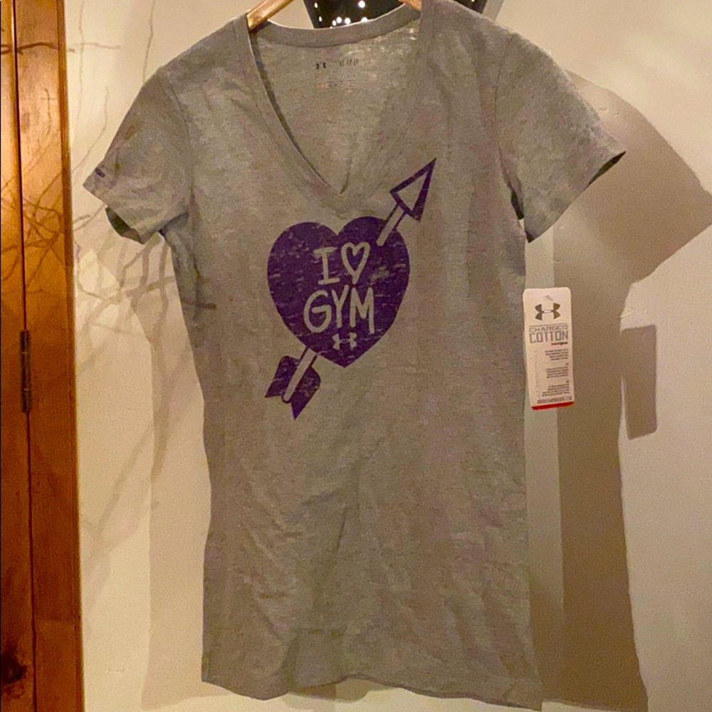 Under Armour Women’s “I Love Gym” T-Shirt